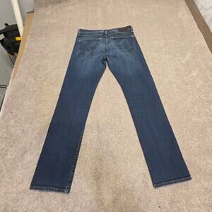 Premium Tailored Straight-leg Jeans AG Adriano Goldschmied Graduate sz 33x32